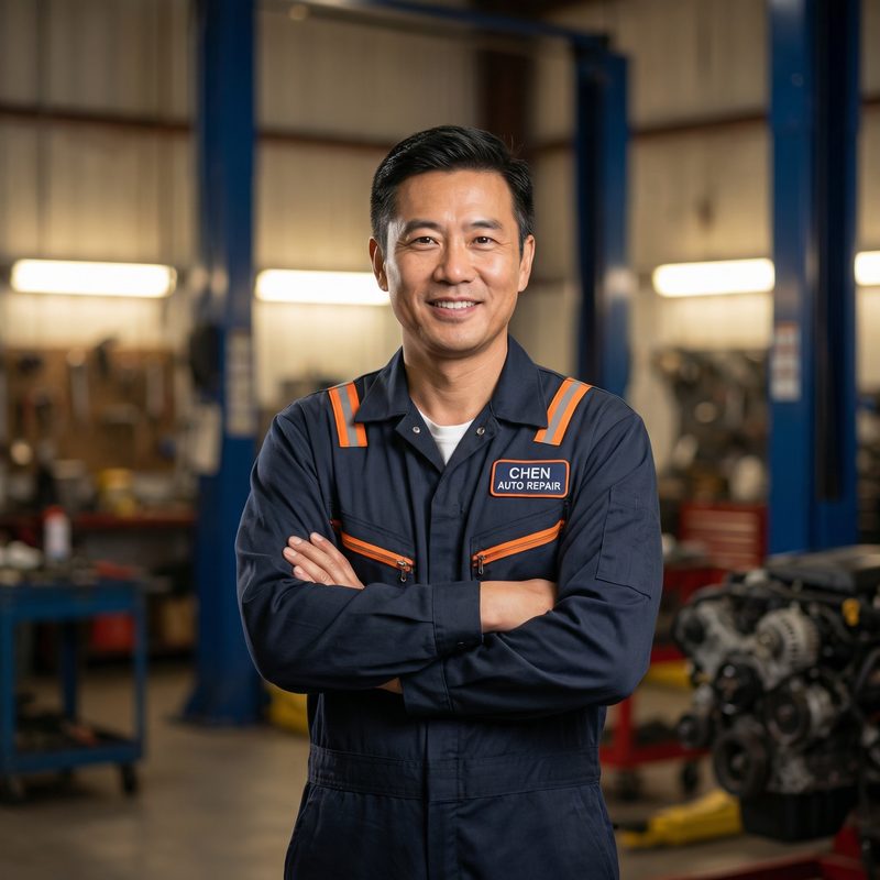 小马拉大车改装专家陈建国