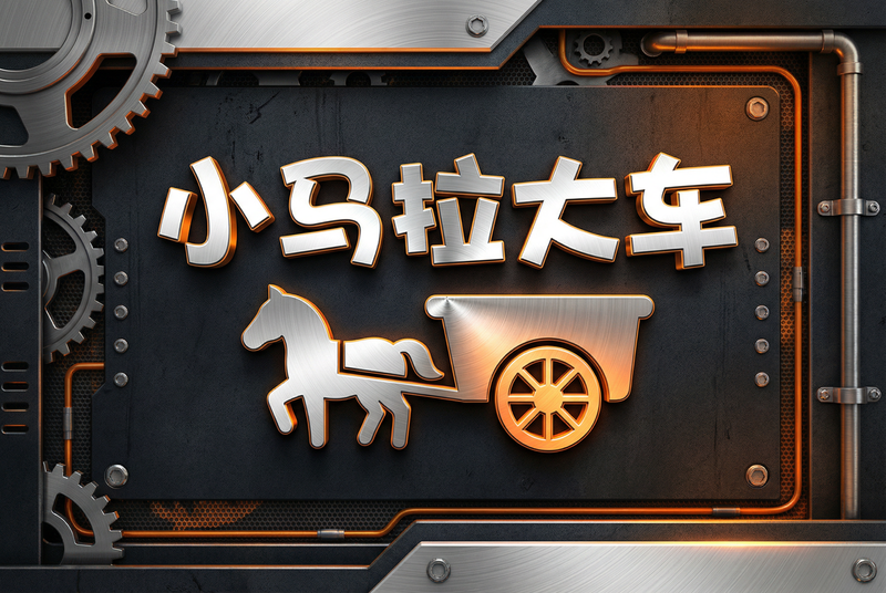 小马拉大车